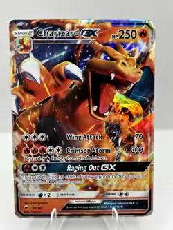 Charizard GX 20/147 Sm-Burning Shadows Ultra Rare - Pokemon TCG - LP - Image 1