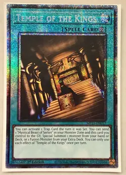 Yugioh! 1x Temple of the Kings MP25-EN017 Starlight Rare 1st Ed NM - Image 1