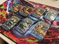 7 packs. Pokemon XY Evolutions Factory Sealed. 7 packs - Image 1
