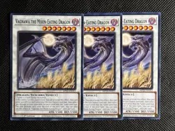 3x YuGiOh! - Vagnawa the Moon-Eating Dragon MP25-EN313 Common 1st Edition NM - Image 1