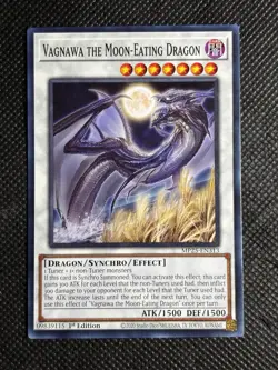 3x YuGiOh! - Vagnawa the Moon-Eating Dragon MP25-EN313 Common 1st Edition NM - Image 2