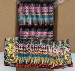 Lot of (100) Pokemon TCG Ascended Heroes Booster Packs SEALED NEW - Image 1