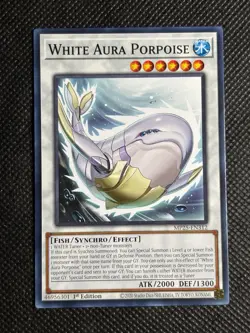 3x YuGiOh! - White Aura Porpoise MP25-EN312 Common 1st Edition Near Mint - Image 2