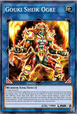Yugioh! Gouki Sheik Ogre DOOD-EN050 COMMON DOOM OF DIMENSIONS PREORDER - Image 1