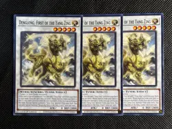 3x YuGiOh! - Denglong, First of the Yang Zing MP25-EN445 Common 1st Edition NM - Image 1