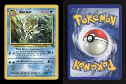 Omastar 40/62 Fossil Unlimited MP Pokemon - Image 3