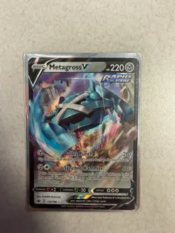 Metagross V 112/198 - Pokemon Chilling Reign - Ultra Rare - NM - Image 1