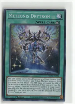 Yugioh Meteonis Drytron RA04-EN096 Prismatic Collector's Rare NM 1st Edition - Image 1