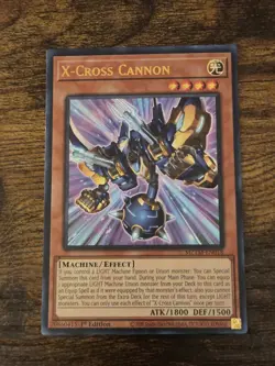 X-Cross Cannon MZTM-EN018 Ultra Rare Maze of the Master Yugioh 1st Edition NM - Image 1