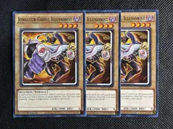 3x YuGiOh! - Jongleur-Ghoul Illusionist MP25-EN311 Common 1st Edition Near Mint - Image 1