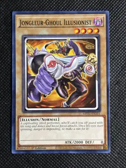 3x YuGiOh! - Jongleur-Ghoul Illusionist MP25-EN311 Common 1st Edition Near Mint - Image 2