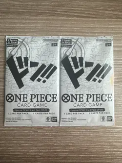 One Piece CCG Special DON!! DP-09 Factory Sealed Pack X2 - Image 1