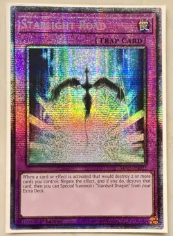 Yugioh! 1x Starlight Road MP25-EN022 Starlight Rare 1st Ed NM - Image 1