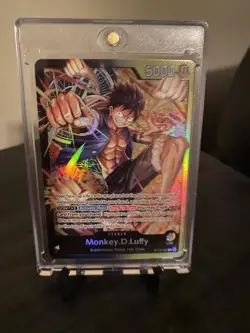 Namco One Piece CCG Monkey D. Luffy ST13-003 Leader Foil EN 5000 - Image 3