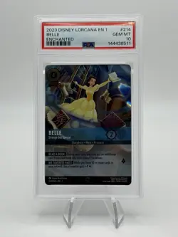 Lorcana ~ BELLE - Strange but Special (Enchanted) 214/204 First Chapter PSA 10! - Image 5