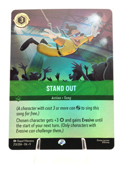 Stand Out Lorcana Fabled Epic Holofoil Song NM 213/204 - Image 2