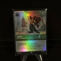 Disney Lorcana Goofy-Set for Adventure Epic Fabled 211/204 Rare Foil English - Image 1