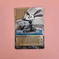 Disney Lorcana D23 Promo - Oswald The Lucky Rabbit - 06/D23 - Image 1
