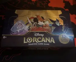 Disney Lorcana: The First Chapter Booster Box - 24 Packs (11098190) 4050368981905 - Image 1