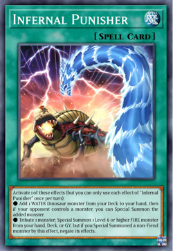 Yugioh! Infernal Punisher DOOD-EN069 COMMON DOOM OF DIMENSIONS PREORDER - Image 1