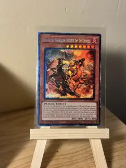 Yugioh Blaster Dragon Ruler Of Infernos PCR Near Mint - Image 1