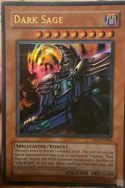 Yugioh - Dark Sage DB1-EN096 Ultra Rare - Image 1