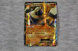 Pokemon TCG Regirock EX Ultra Holo Rare Card Fates Collide 43/124 Near Mint - Image 1