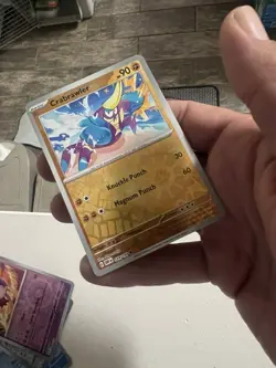 Crabrawler Obsidian Flames 114/197 Pokemon TCG Card NM/M Reverse Holo - Image 2