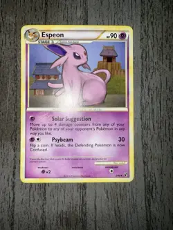 Espeon - 2/90 - Non-Holo Rare Theme Deck Exclusive - Undaunted - Pokemon Card NM - Image 1