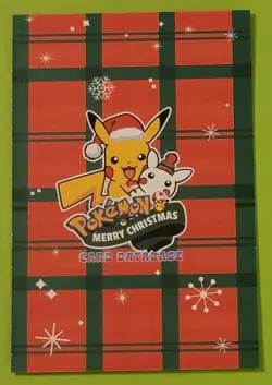 Pokemon 2024 Card Database Christmas Poncho Pikachu Magikarp Hood Peru Gold Star - Image 2