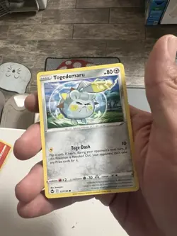Pokemon TCG Togedemaru Reverse Holo Card 127/195 Silver Tempest NM Mint - Image 1