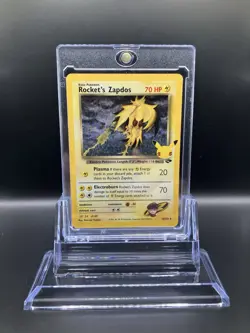 Pokemon TCG Rockets Zapdos Holo Card 15/132 Celebrations Series NM - Image 3