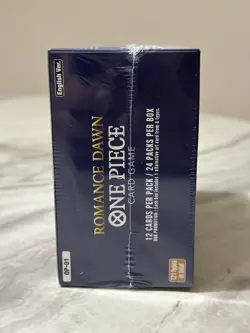 ✅One Piece Card Game Romance Dawn Booster Box OP-01 (White Bottom)FACTORY SEALED - Image 2