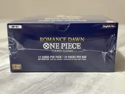 ✅One Piece Card Game Romance Dawn Booster Box OP-01 (White Bottom)FACTORY SEALED - Image 5