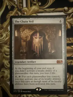 The Chain Veil NM Core Set 2015 M15 MTG FREE SHIPPING - Image 2