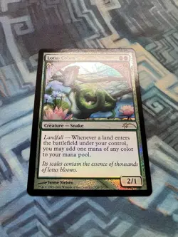MTG Foil Lotus Cobra EX+/NM- Grand Prix Promos - Image 2