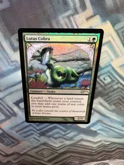 MTG Foil Lotus Cobra EX+/NM- Grand Prix Promos - Image 3
