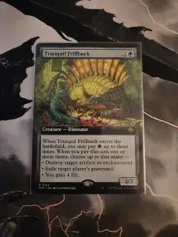 MTG - Tranquil Frillback (Extended Art) March of the Machine: The Aftermath - Image 1