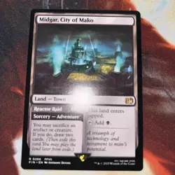 Midgar, City of Mako Regular - Final Fantasy MTG-NM - Image 1