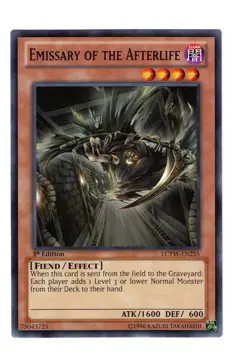 Yugioh- 1X Emissary of the Afterlife - Common - 1st Edition - LCYW-EN255 - NM - Image 1