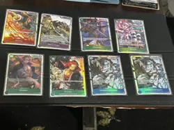 One Piece TCG Lot English 112+ SR Lot NM, Various Sets OP - Image 2