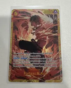 Portgas.D.Ace (118) OP16-118 The Time of Battle SEC Foil One Piece Card Game - Image 1