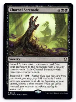 Charnel Serenade NM Commander: Murders at Karlov Manor 0026 MTG Regular - Image 1