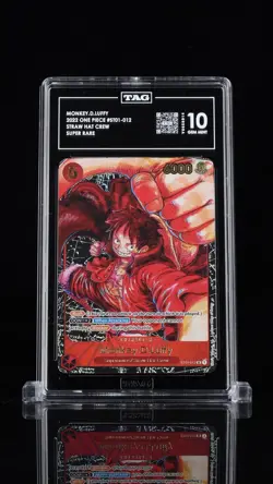 Monkey.D.Luffy TAG 10 ST01-012 Alt Art ENGLISH One Piece TCG - Image 1