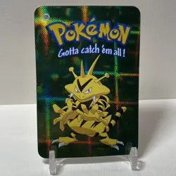 Electabuzz #125 - Vintage Vending Machine Prism Sticker 2000 - Pokemon Card - Image 2