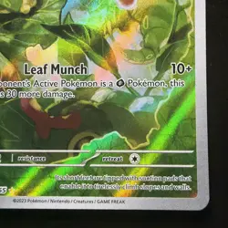 Pokemon TCG Caterpie 172/165 Holo Illustration Rare Scarlet and Violet 151 Card - Image 3