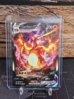 Pokemon TCG Charizard VMAX SWSH261 Promo Full Art Holo Card NM+ #3 - Image 1