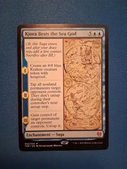 Kiora Bests the Sea God Theros Beyond Death NM Magic MTG - Image 1