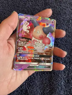 Mr. Mime GX 56/168 Celestial Storm NM Ultra Rare Pokemon Card - Image 4