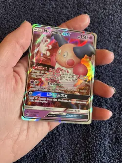 Mr. Mime GX 56/168 Celestial Storm NM Ultra Rare Pokemon Card - Image 5
